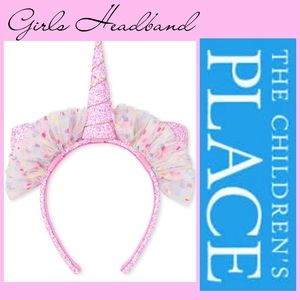 NEW GIRL'S UNICORN CONFETTI HEADBAND
